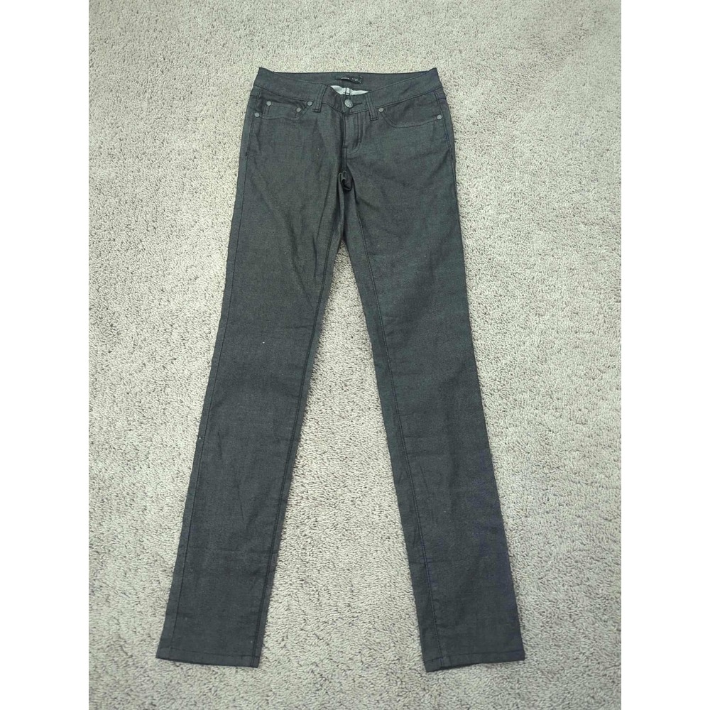 Prana Pants Womens Size 2/26 Organic Cotton Blend Gray